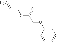 苯氧基乙酸烯丙酯结构式