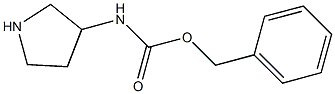 3-氨基-N-Cbz-吡咯烷结构式