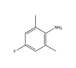4-氟-2,6-二甲基苯胺结构式
