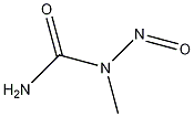 N-甲基-N-亚硝基脲结构式
