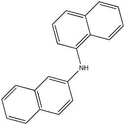 1,2'-二萘胺结构式