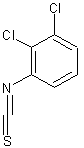 异硫氰酸2,3-二氯苯酯结构式