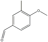 4-甲氧基-3-甲基苯甲醛结构式