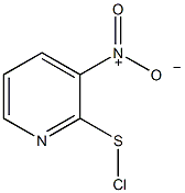 3-硝基-2-吡啶次磺酰氯结构式