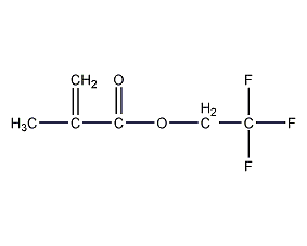 2,2,2-三氟乙基甲基丙烯酸酯结构式