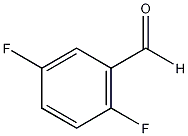 2,5-二氟苯甲醛结构式