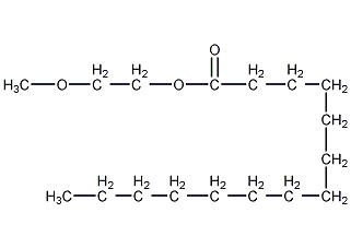 2-甲氧基乙基豆蔻结构式