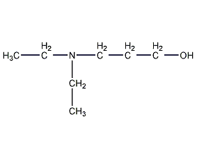 3-二乙氨基-1-丙醇结构式