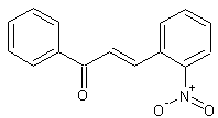 2-硝基查耳酮结构式