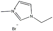 1-乙基-3-甲基溴化咪唑鎓结构式