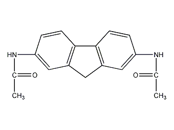 二乙酰氨基芴结构式