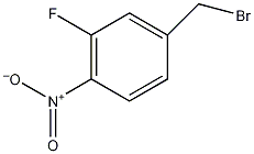 3-氟-4-硝基溴化苄结构式