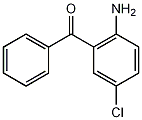 2-氨基-5-氯二苯甲酮结构式
