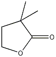 2,2-二甲基-4-丁内酯结构式