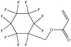 全氟环己基丙烯酸甲酯结构式