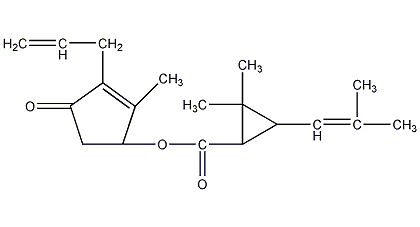 S-生物烯丙菊酯结构式