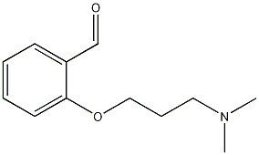 2-(3-二甲基氨基丙氧基)苯甲醛结构式