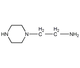 N-(2-氨乙基)哌嗪结构式