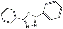 2,5-二苯基-1,3,4-噁二唑结构式