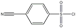 4-氰基苯磺酰氯结构式