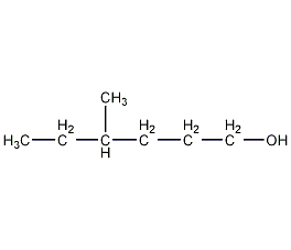 4-甲基-1-己醇结构式