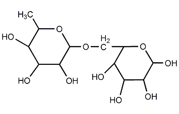 芦丁糖结构式