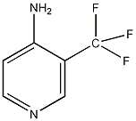 4-氨基-3-(三氟甲基)吡啶结构式