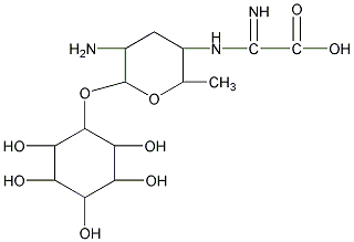 春雷霉素结构式
