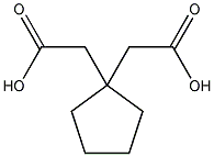 1,1-环戊烷二乙酸结构式