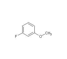 3-氟苯甲醚结构式