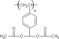 聚[4-(二乙酰碘)苯乙烯]结构式