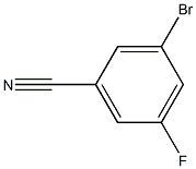 3-溴-5-氟苯腈结构式