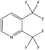 2,3-双(三氟甲基)吡啶结构式
