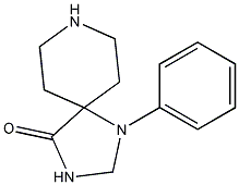 1-苯基-1,3,8-三唑螺环(4,5)十烷-4-酮结构式
