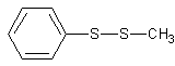 甲基苯基二硫醚结构式