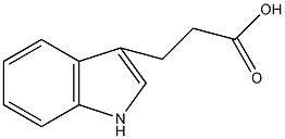 3-吲哚丙酸结构式