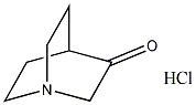 3-奎宁环盐酸盐结构式