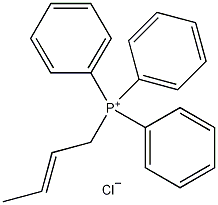 (2-丁烯基)三苯基氯化膦结构式