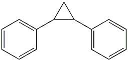 1，2-二苯基环丙烷结构式