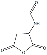 (S)-(−)-2-甲酰氨基琥珀酸酐结构式