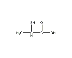 2-巯基丙酸结构式