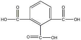 1,2,3-苯三甲酸结构式