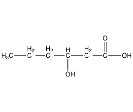3-羟基己酸结构式