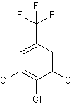 3,4,5-三氯三氟甲苯结构式