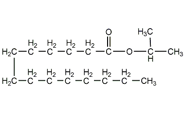 十四酸异丙酯结构式