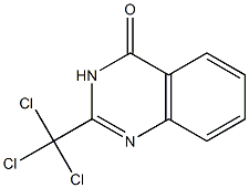 2-三氯甲基-4(3H)-喹唑啉酮结构式