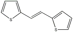 反-1,2-二(2-噻吩基)乙烯结构式
