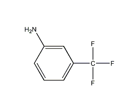 3-三氟甲基苯胺结构式
