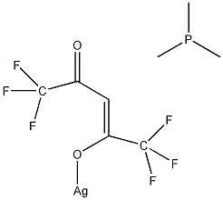 Trimethylphosphine(hexafluoroacetylacetonato)silver(I)