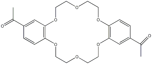 4',4''(5'')-Diacetyldibenzo-18-crown-6